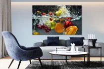 Obrazy na ścianę owoce w wodzie 32200 Naklejkomania - zdjecie 3 - miniatura