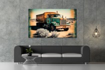 Obrazy na ścianę ciężarówka vintage Naklejkomania - zdjecie 3 - miniatura