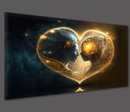 Obrazy na ścianę serce miłość Naklejkomania - zdjecie 2 - miniatura