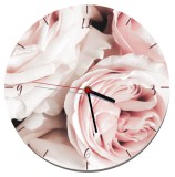 Zegar ścienny do sypialni, płatki róż Z015 Naklejkomania - zdjecie 1 - miniatura