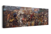 Obraz Bitwa pod Grunwaldem - reprodukcja malarstwa Jana Matejki 92052 Naklejkomania - zdjecie 2 - miniatura