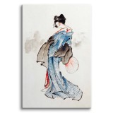 Reprodukcja Portretu Japońska kobieta III - reprodukcja szkicu Hokusai Katsushika 92056 Naklejkomania - zdjecie 1 - miniatura