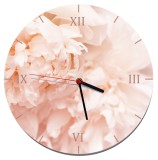 Zegar ścienny do sypialni, letnie płatki kwiatów  Z017 Naklejkomania - zdjecie 1 - miniatura