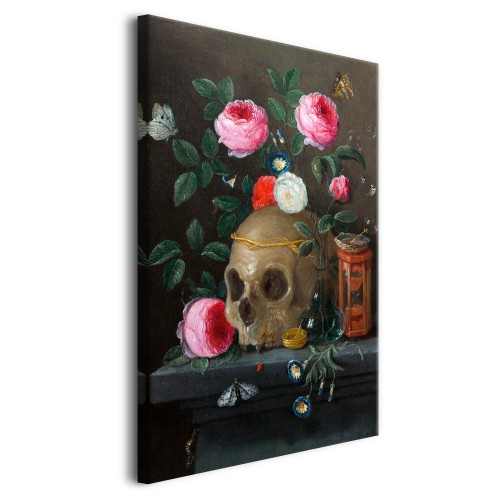 Obraz Vanitas Still Life - reprodukcja malarstwa Jana van Kessela 92040 - zdjęcie 2