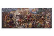 Obraz Bitwa pod Grunwaldem - reprodukcja malarstwa Jana Matejki 92052 Naklejkomania - zdjecie 1 - miniatura
