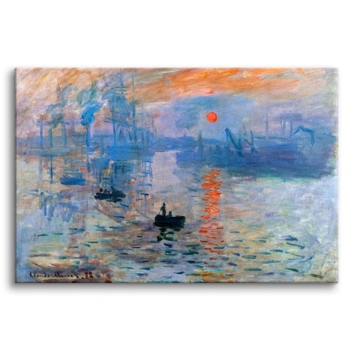Pejzaż Impresja - reprodukcja malarstwa Claudea Moneta 92013 Naklejkomania - zdjecie 1
