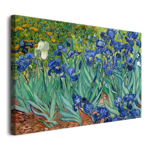 Obraz Irysy - reprodukcja malunku kwiatów Vincenta Van Gogha 92082 - zdjęcie 2