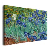 Obraz Irysy - reprodukcja malunku kwiatów Vincenta Van Gogha 92082 Naklejkomania - zdjecie 2 - miniatura