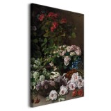 Wiosenne kwiaty - reprodukcja malarstwa Claudea Moneta 92018 Naklejkomania - zdjecie 2 - miniatura