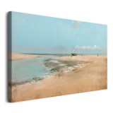 Pejzaz Plaża w czasie odpływu - reprodukcja malarstwa Edgara Degasa 92031 Naklejkomania - zdjecie 2 - miniatura