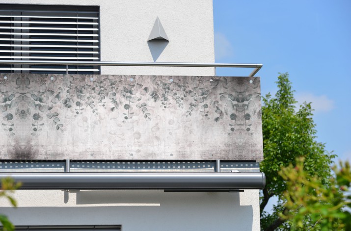 Osłona ozdobna baner na balkon magia ogrodu 67285