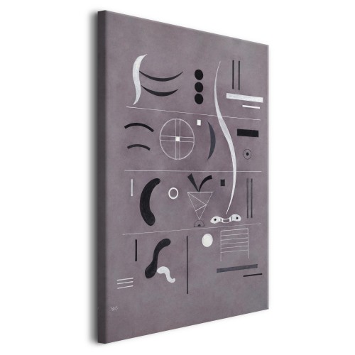 Obraz Cztery części - reprodukcja grafiki, Wassily Kandinsky 92088 - zdjęcie 2