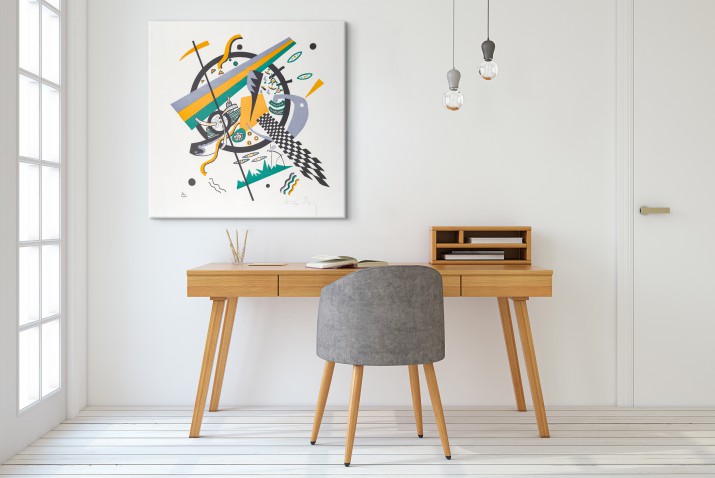 Obraz Małe światy IV - reprodukcja grafiki, Wassily Kandinsky 92087 - zdjęcie 3