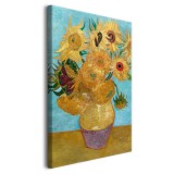 Obraz Słoneczniki I - reprodukcja z serii malarstwa Vincenta Van Gogha 92070 Naklejkomania - zdjecie 2 - miniatura