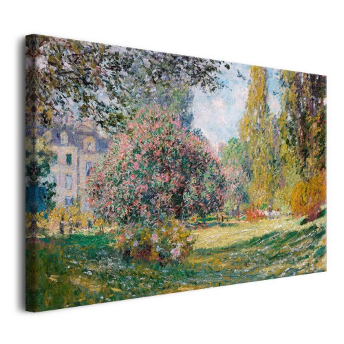 Pejzaż Park Monceau - reprodukcja malarstwa Claude'a Moneta 92023 - zdjęcie 2