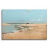 Pejzaz Plaża w czasie odpływu - reprodukcja malarstwa Edgara Degasa 92031 Naklejkomania - zdjecie 1 - miniatura