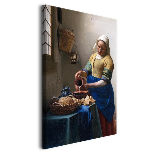 Reprodukcja Portretu Mleczarka - reprodukcja malarstwa Jana Vermeera 92042 - zdjęcie 2