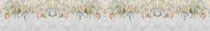 Osłona ozdobna baner na balkon pastelowe liście 67288 Naklejkomania - zdjecie 2 - miniatura