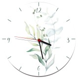 Zegar ścienny do sypialni, rysunkowa roślina Z021 Naklejkomania - zdjecie 1 - miniatura