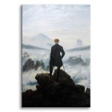 Wędrowiec nad morzem mgły - reprodukcja malarstwa Caspara Davida Friedricha 92012 Naklejkomania - zdjecie 1 - miniatura