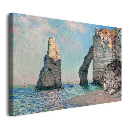 Klify w Étretat - reprodukcja nadmorskiego pejzażu, Claude Monet 92016 - zdjęcie 2