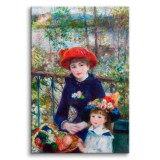 Reprodukcja Portretu Dwie siostry - reprodukcja malarstwa, Pierre-Auguste Renoir 92047 Naklejkomania - zdjecie 1 - miniatura