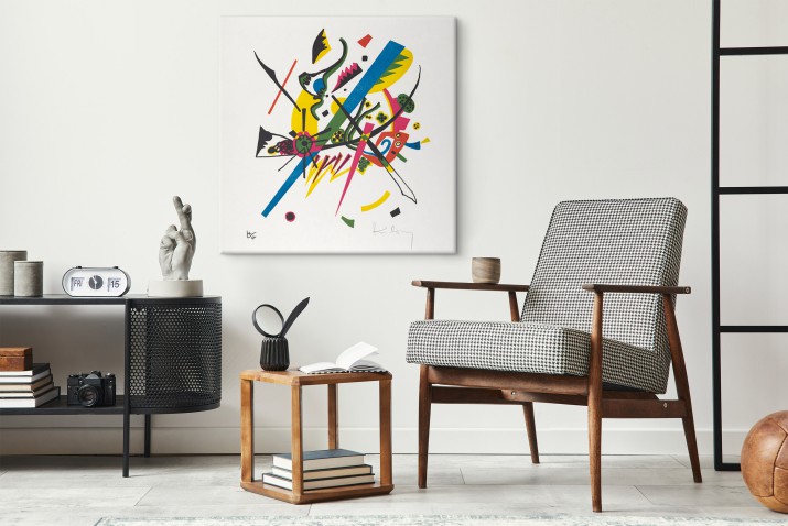 Obraz Małe światy - reprodukcja grafiki, Wassily Kandinsky 92084 - zdjęcie 3