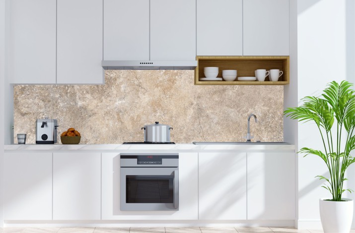 Panele szklane do kuchni Beton 42545