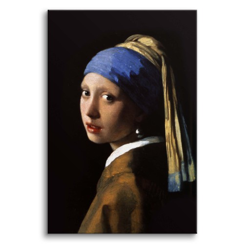Reprodukcja Portretu Dziewczyna z perłą - reprodukcja malarstwa Jana Vermeera 92041 Naklejkomania - zdjecie 1