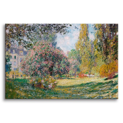 WYPRZEDAŻ 60X90 Pejzaż Park Monceau - reprodukcja malarstwa Claude Moneta 92023 Naklejkomania - zdjecie 1