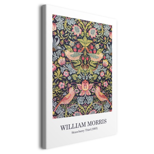 Obraz Złodziej truskawek - reprodukcja wzoru Williama Morrisa 92092 - zdjęcie 2