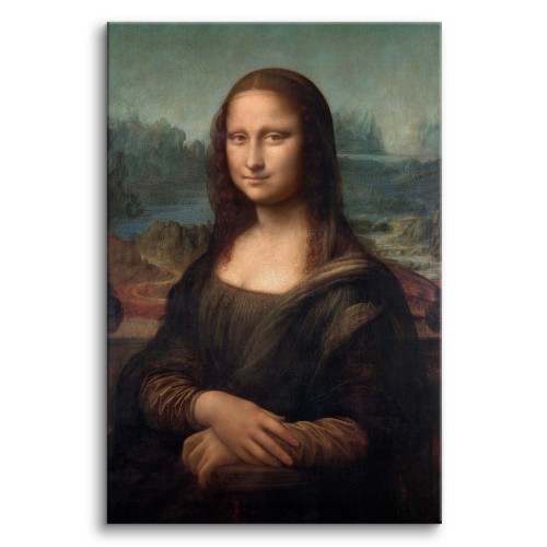Reprodukcja Portretu Mona Lisa - reprodukcja dzieła sztuki, Leonardo da Vinci 92058 Naklejkomania - zdjecie 1