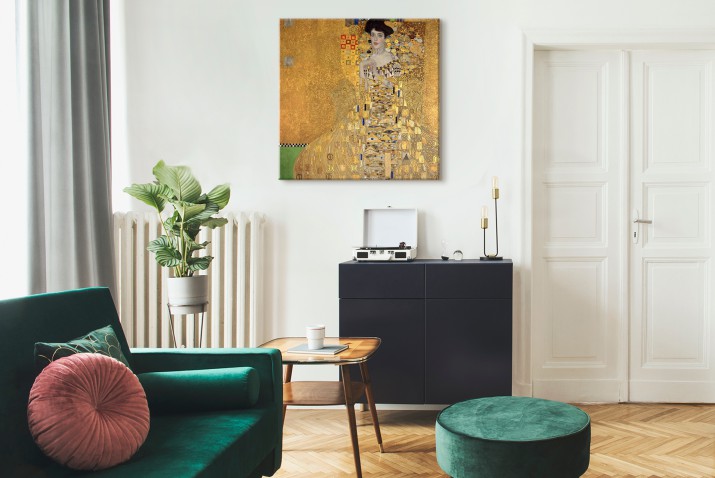 Portret Złota Adela - reprodukcja malunku kobiety, Gustav Klimt 92026 - zdjęcie 3