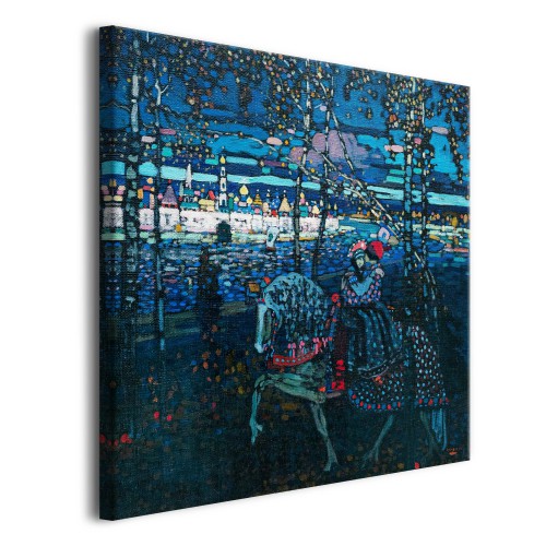 Obraz Jadąca para - reprodukcja grafiki, Wassily Kandinsky 92089 - zdjęcie 2