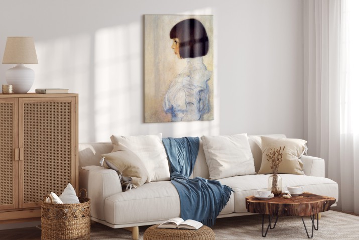 Portret Helene Klimt - reprodukcja malarstwa Gustava Klimta 92029 - zdjęcie 3