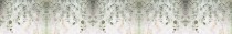 Osłona ozdobna baner na balkon delikatne liście 67294 Naklejkomania - zdjecie 2 - miniatura
