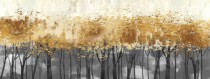 Panele pcv dekoracyjne kuchnia drzewa z domieszką złota 42481 Naklejkomania - zdjecie 2 - miniatura