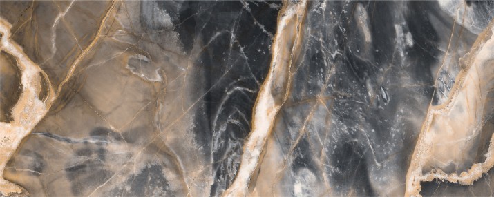 Panele ozdobne granatowy marmur ze złotymi dodatkami 42850 - zdjęcie 2