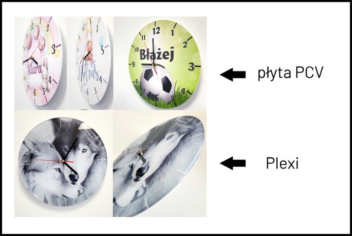 Zegar ścienny do sypialni, salonu, jeleń na tle mglistego lasu Z009 - zdjęcie 2