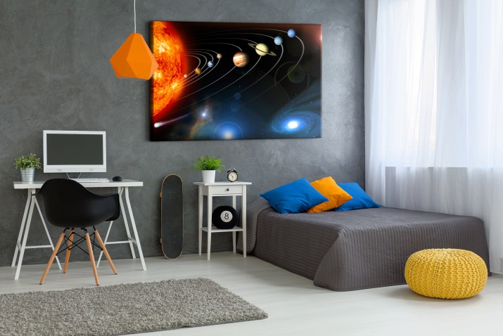 Układ Słoneczny - ilustracja kosmosu według NASA 92106 - zdjęcie 2