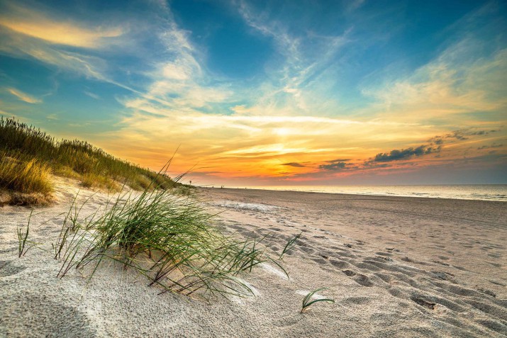Fototapeta do łazienki plaża nad Bałtykiem 21219 - zdjęcie 2