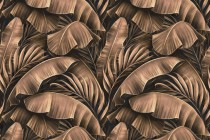 Fototapeta łazienkowa Beżowa roślinność dżungli - liście bananowca w stylu boho 90019 Naklejkomania - zdjecie 2 - miniatura