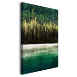 Obraz na ścianę Zielony las nad jeziorem 92154 Naklejkomania - zdjecie 2 - miniatura