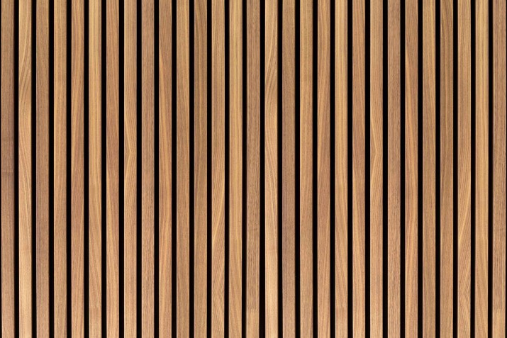 Panel szklany do łazienki Lamele - ozdobne drewniane deski na ścianie 93039 - zdjęcie 2