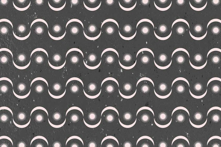 Fototapeta abstrakcyjna geometria na szarym tle 50001 - zdjęcie 2