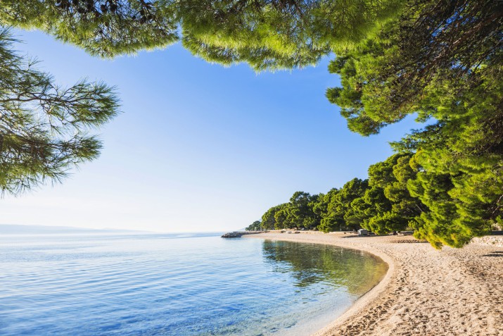 Fototapeta do łazienki śródziemnomorska plaża 42134 - zdjęcie 2