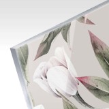 Obraz na szkle Pastelowe kwiaty 32150 Naklejkomania - zdjecie 4 - miniatura