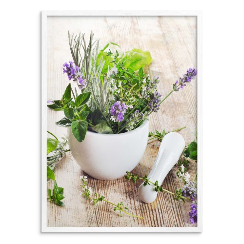 Plakat na ścianę poster plakaty ścienne z bukiet roślin w wazonie 61447 - zdjęcie 3