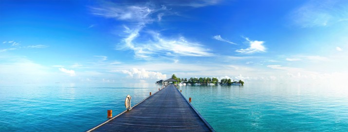 Fototapeta łazienkowa rajska wyspa 23087 - zdjęcie 2