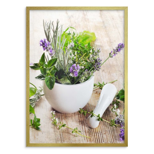 Plakat na ścianę poster plakaty ścienne z bukiet roślin w wazonie 61447 - zdjęcie 2